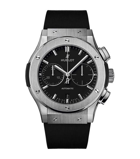 hublot classic fusion 45mm chronograph titanium mens watch|hublot classic fusion special edition.